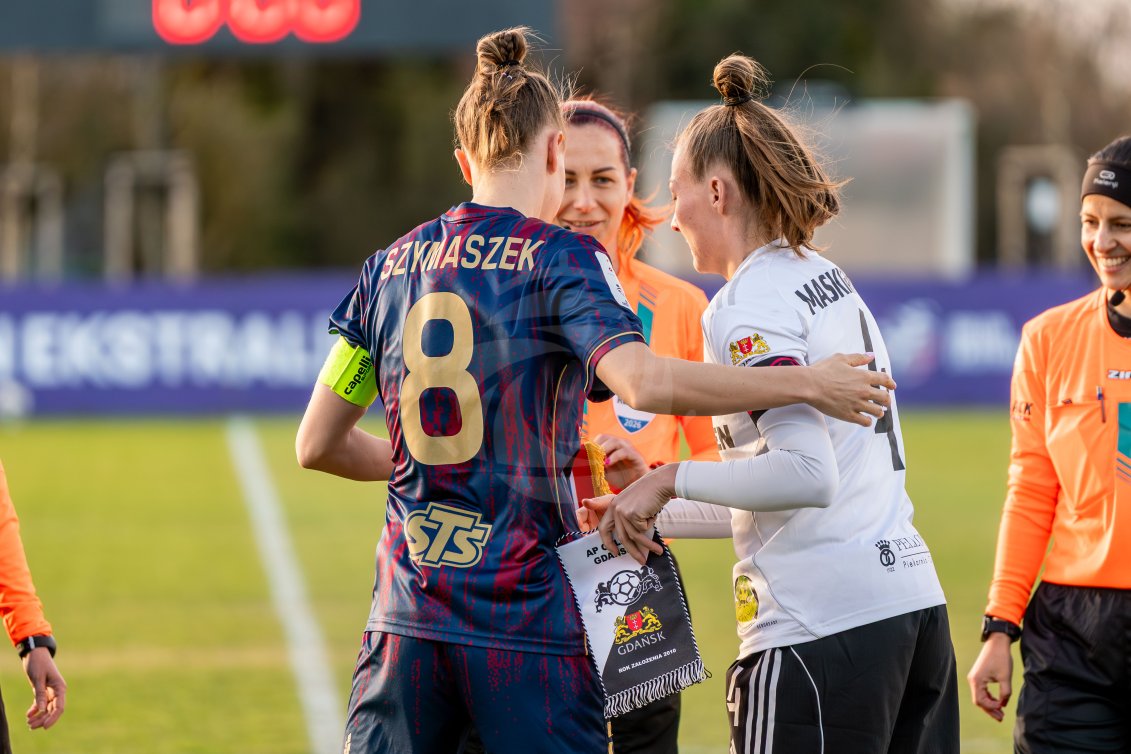 Piłka Nożna: Orlen Ekstraliga Kobiet. Pogon Szczecin - AP Orlen Gdańsk. - Agencja Fotograficzna